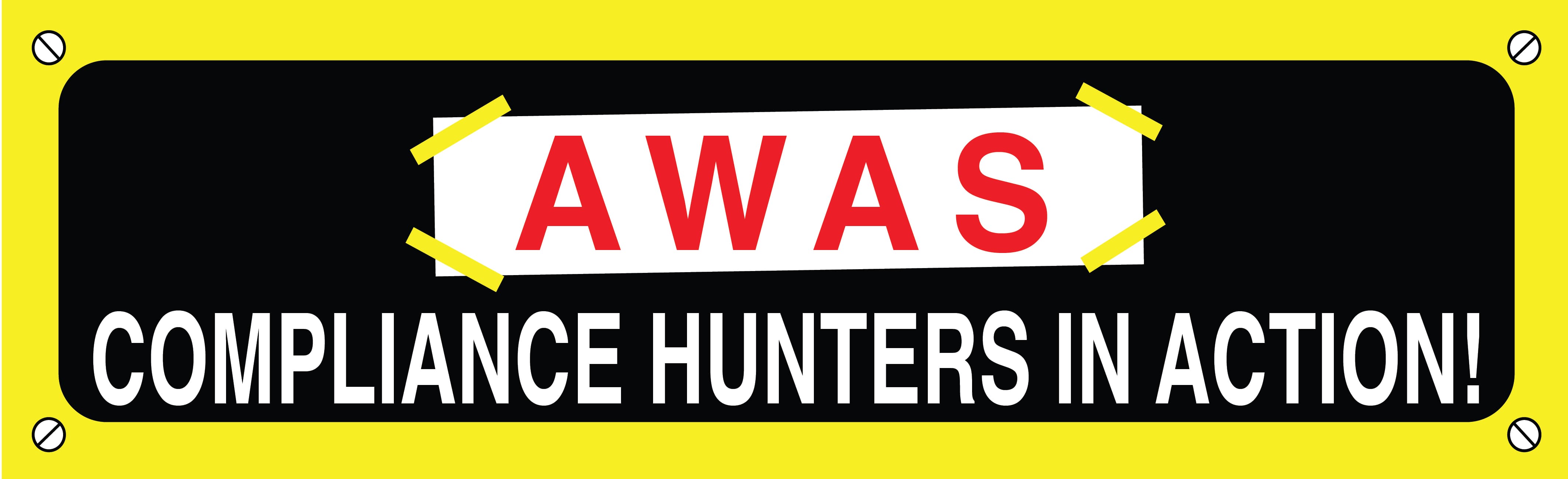 AWAS Event Sticker